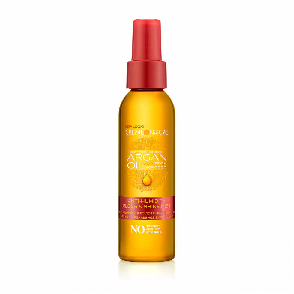 ARGAN OIL ANTI-HUMIDITY GLOSS &amp; SHINE MIST 4OZ