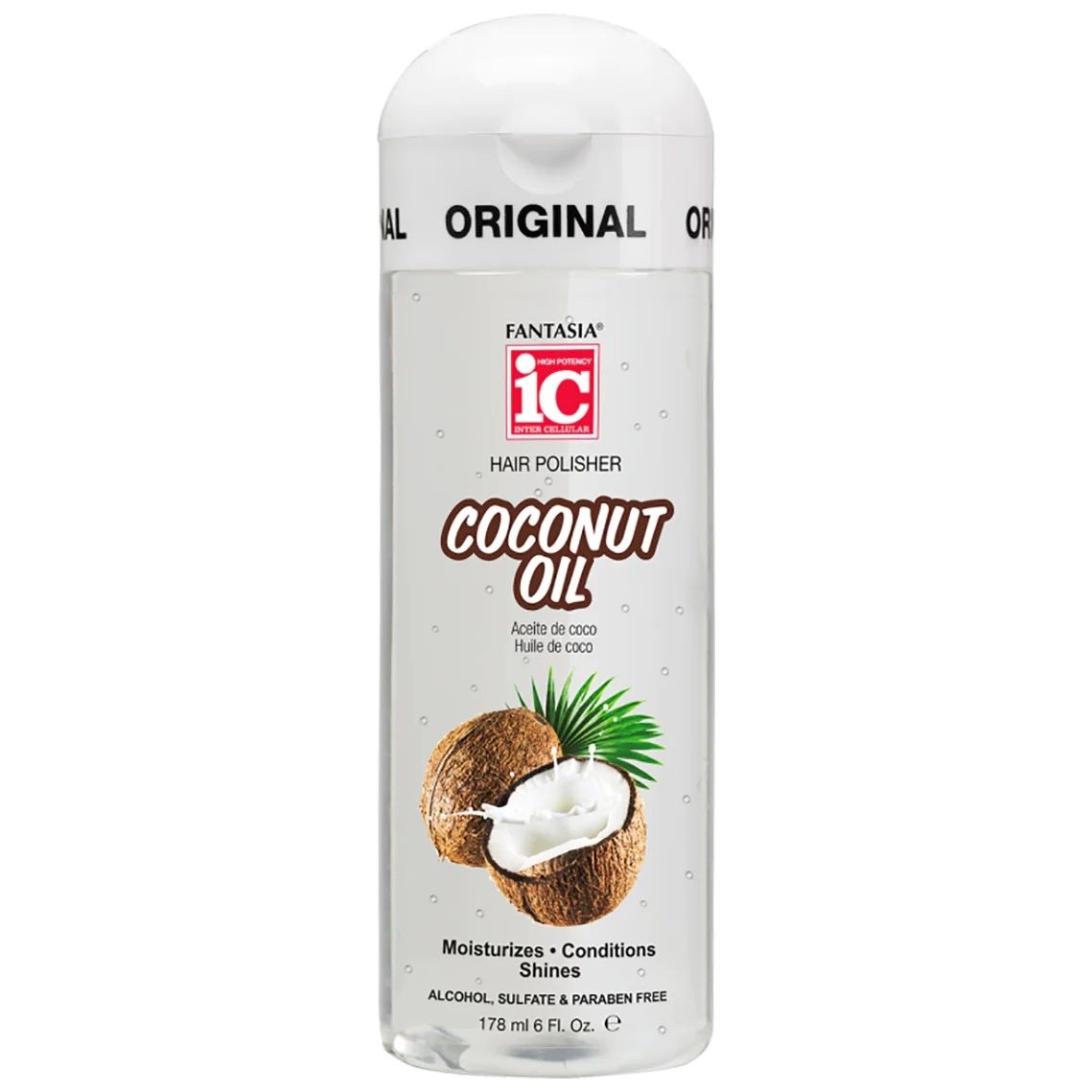 COCONUT OIL HAIR POLISHER 6OZ
