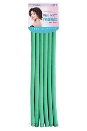 TWIST RODS 8MM/3/10&quot; GREEN