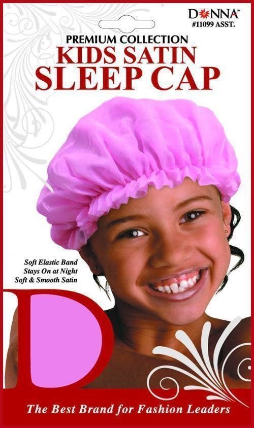 KIDS SATIN SLEEP CAP