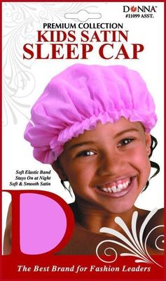 KIDS SATIN SLEEP CAP