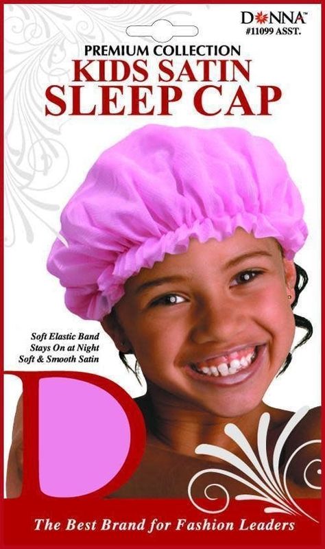 KIDS SATIN SLEEP CAP