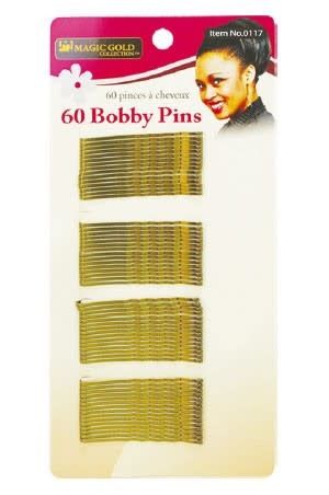 60 BOBBY PINS BROWN