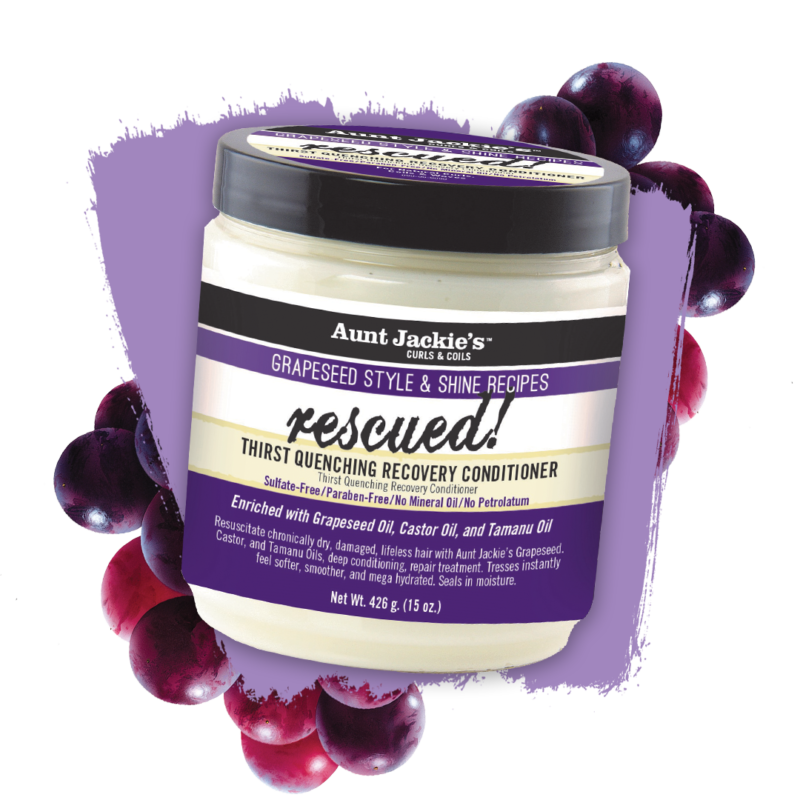 GRAPESEED RESCUED THIRST QUENCHING RECOVERY CONDITIONER 15OZ