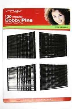 120 BOBBY PINS BLACK