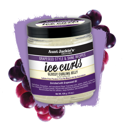 GRAPESEED ICE CURLS GLOSSY CURLING JELLY 15OZ