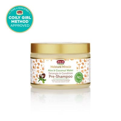 MOISTURE MIRACLE ALOE &amp; COCONUT WATER PRE-SHAMPOO 12OZ