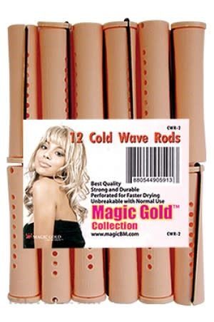 COLD WAVE RODS PEACH LONG 12/16"