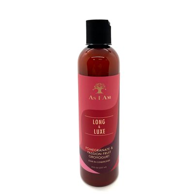 LONG &amp; LUXE POMEGRANATE &amp; PASSION FRUIT GROYOGURT 8OZ