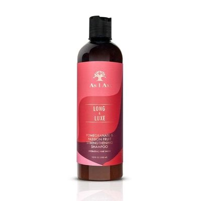 LONG &amp; LUXE POMEGRANATE &amp; PASSION FRUIT STRENGTHENING SHAMPOO 12OZ