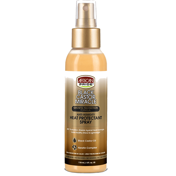 BLACK CASTOR MIRACLE HEAT PROTECTANT SPRAY 4OZ
