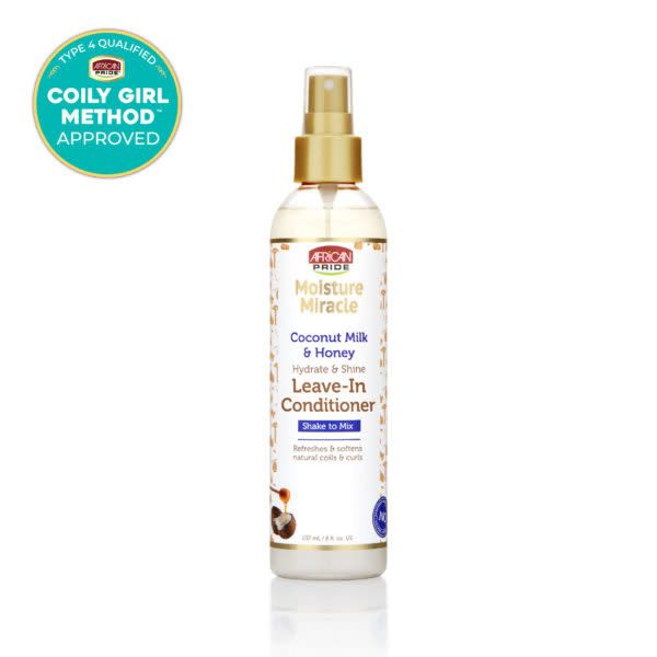 MOISTURE MIRACLE COCONUT MILK &amp; HONEY LEAVE-IN CONDITIONER 8OZ