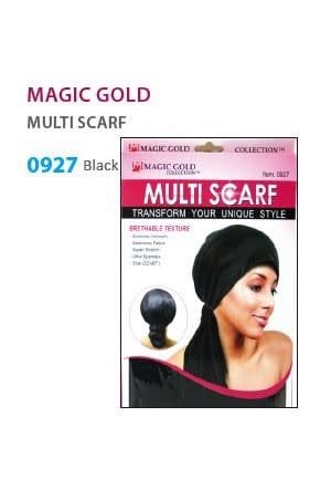 MULTI SCARF BLACK