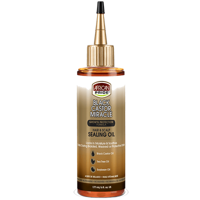 BLACK CASTOR MIRACLE HAIR &amp; SCALP SEALING OIL 6OZ