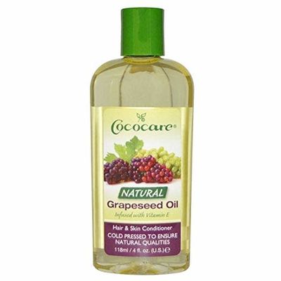 NATURAL GRAPESEED OIL INFUSED WITH VIT. E 4OZ NATURAL GRAPESEED OIL INFUSED WITH VIT. E 4OZ