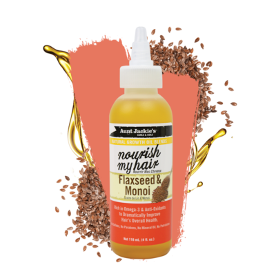 NOURISH MY HAIR FLAXSEED &amp; MONOI 4OZ