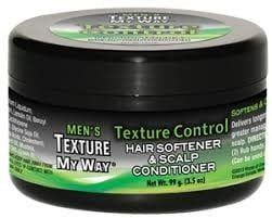 MEN&#39;S TEXTURE CONTROL HAIR SOFTENER &amp; SCALP CONDITIONER 3.5OZ