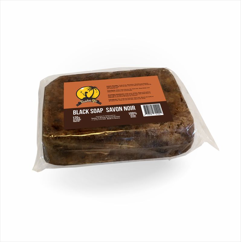 BLACK SOAP SQUARE 120G