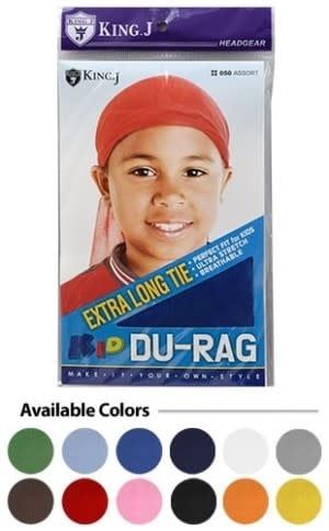 KID DU-RAG EXTRA LONG TIE ASST. COLOURS