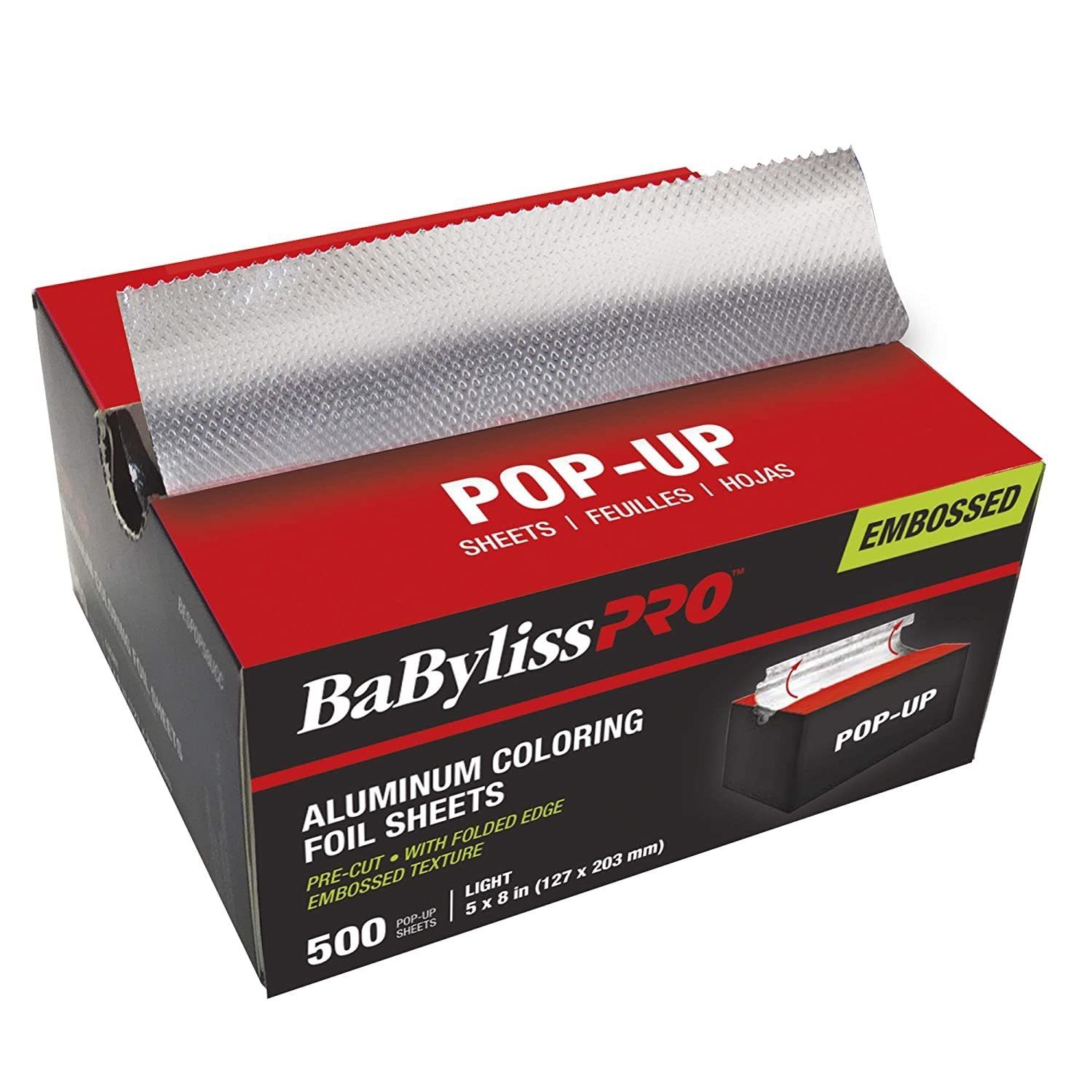 POP-UP ALUMINUM COLORING FOIL SHEETS 5&quot; X 8&quot;