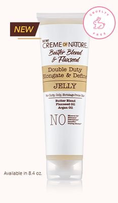BUTTER BLEND &amp; FLAXSEED DOUBLE DUTY ELONGATE &amp; DEFINE JELLY 8.4OZ