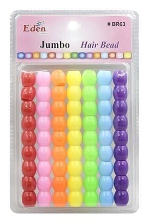 JUMBO HAIR BEAD LG PACK - ASSORTED COLOURS