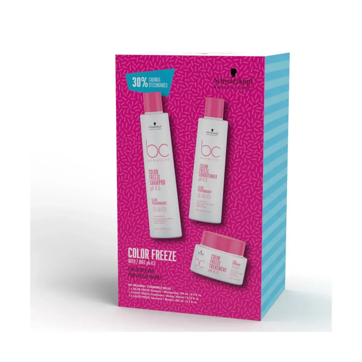 BONACURE COLOR FREEZE CLEAN HOLIDAY TRIO