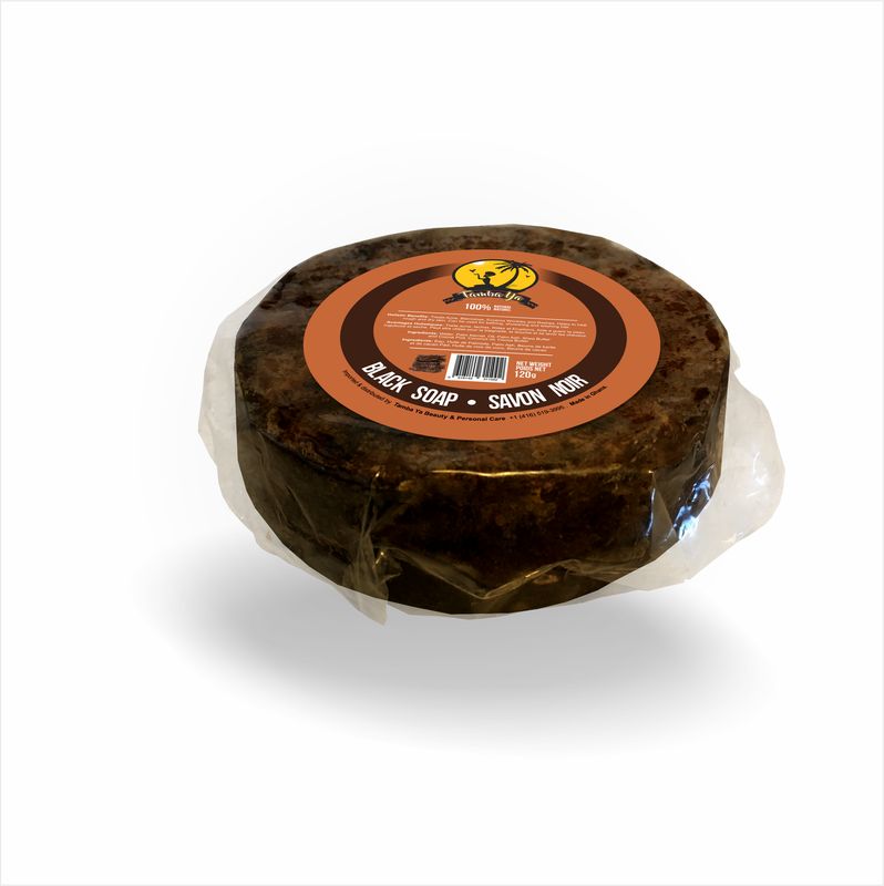 BLACK SOAP ROUND 120G