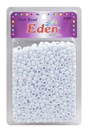 XLG BLISTER SMALL ROUND BEAD - WHITE