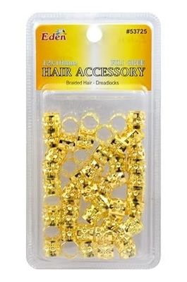 FILIGREE TUBE - 10 X 10MM GOLD