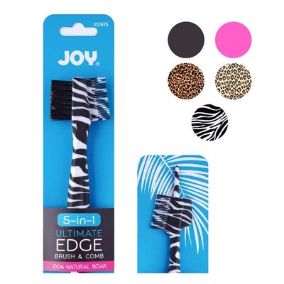 JOY 5-IN-1 ULTIMATE EDGE BRUSH &amp; COMB