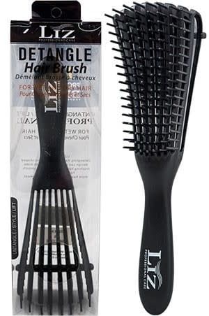 DETANGLE HAIR BRUSH - BLACK