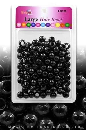 XLG BLISTER ROUND BEAD - BLACK