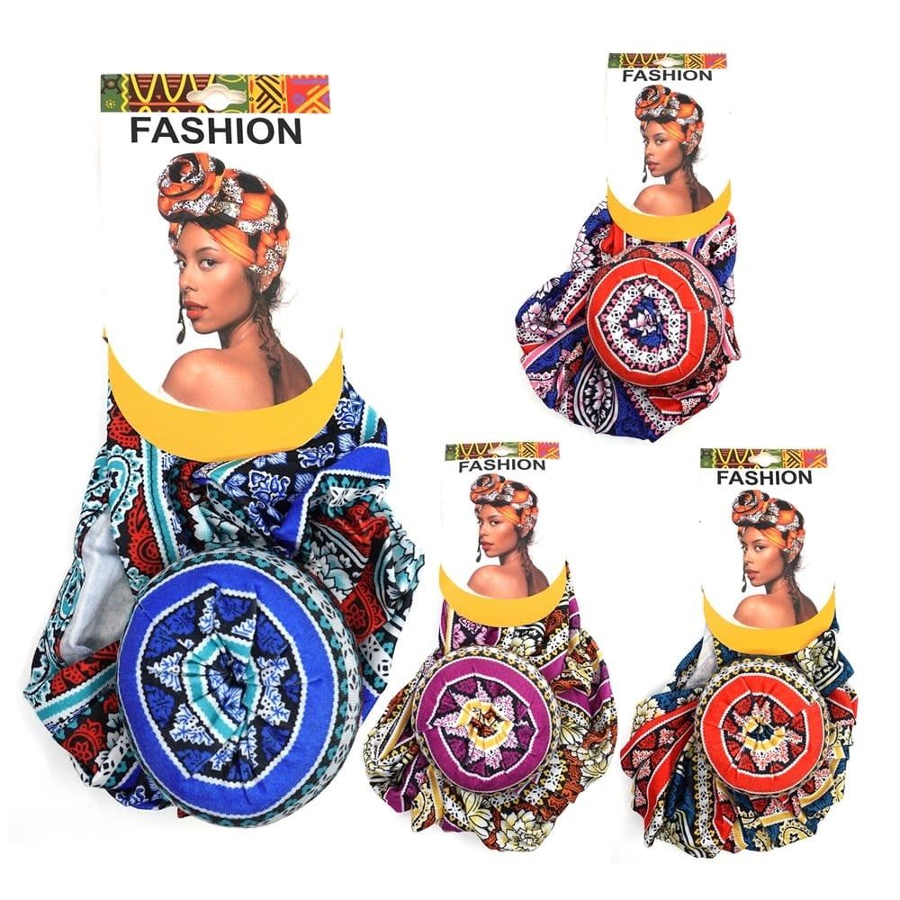 PRE-TIED TURBAN HEAD WRAP