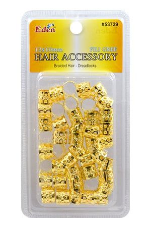 FILIGREE TUBE - 12 X 10MM GOLD