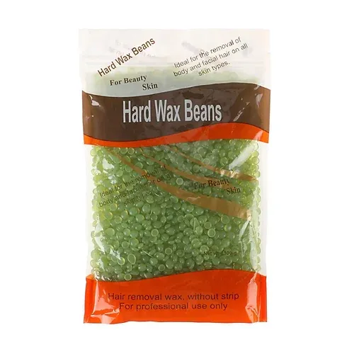 HARD WAX BEADS - GREEN 300G
