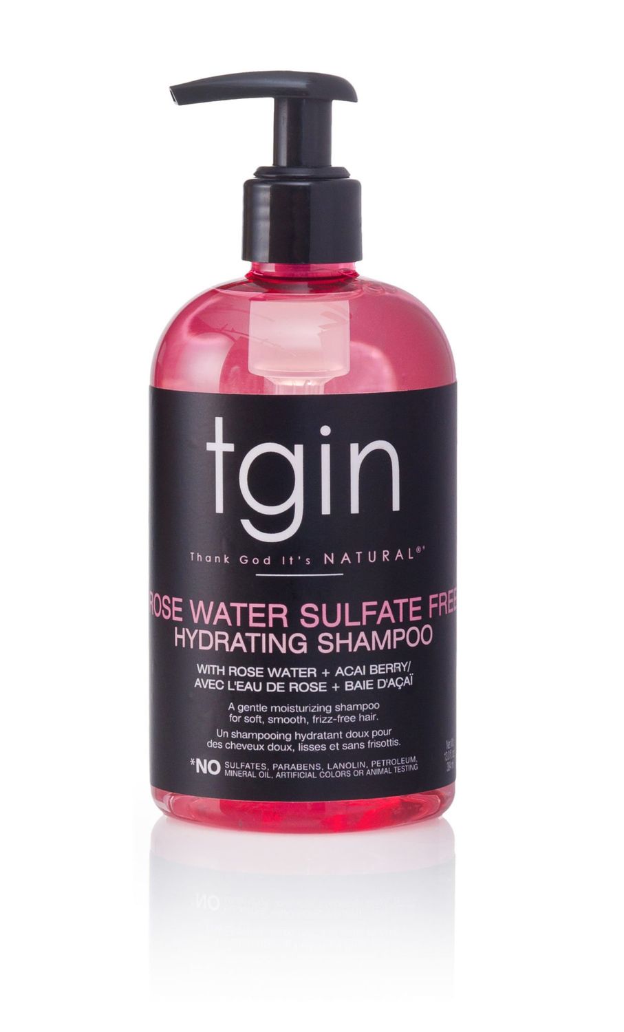 ROSE WATER SULFATE FREE HYDRATING SHAMPOO 13OZ