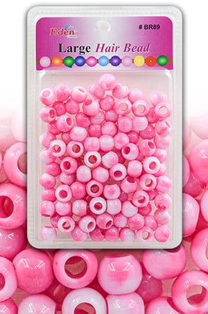 XLG BLISTER ROUND BEAD - WHITE/PINK