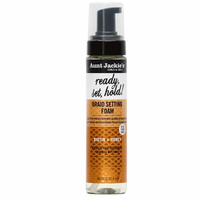 BIOTIN + HONEY READY, SET, HOLD! BRAID SETTING FOAM 8.5OZ