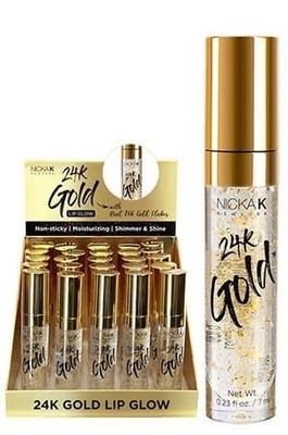 24K GOLD LIP GLOW - GOLD