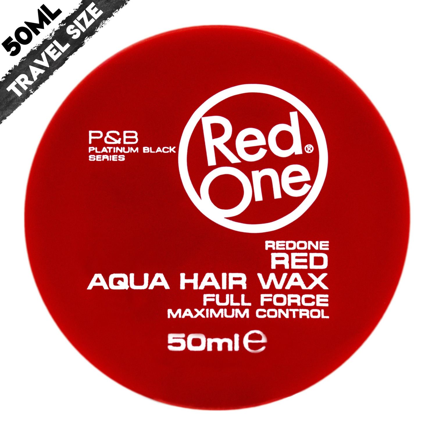 AQUA HAIR WAX, Color: RED, Size: 50ML