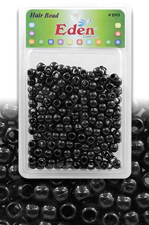 XLG BLISTER MED ROUND BEAD - BLACK