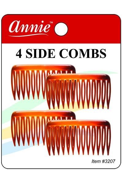 SIDE COMBS, Color: SMALL, Size: BROWN