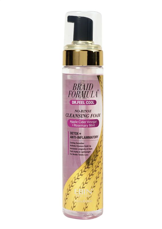 BRAID FORMULA - CLEANSING FOAM - ROSEMARY MINT 8.5OZ