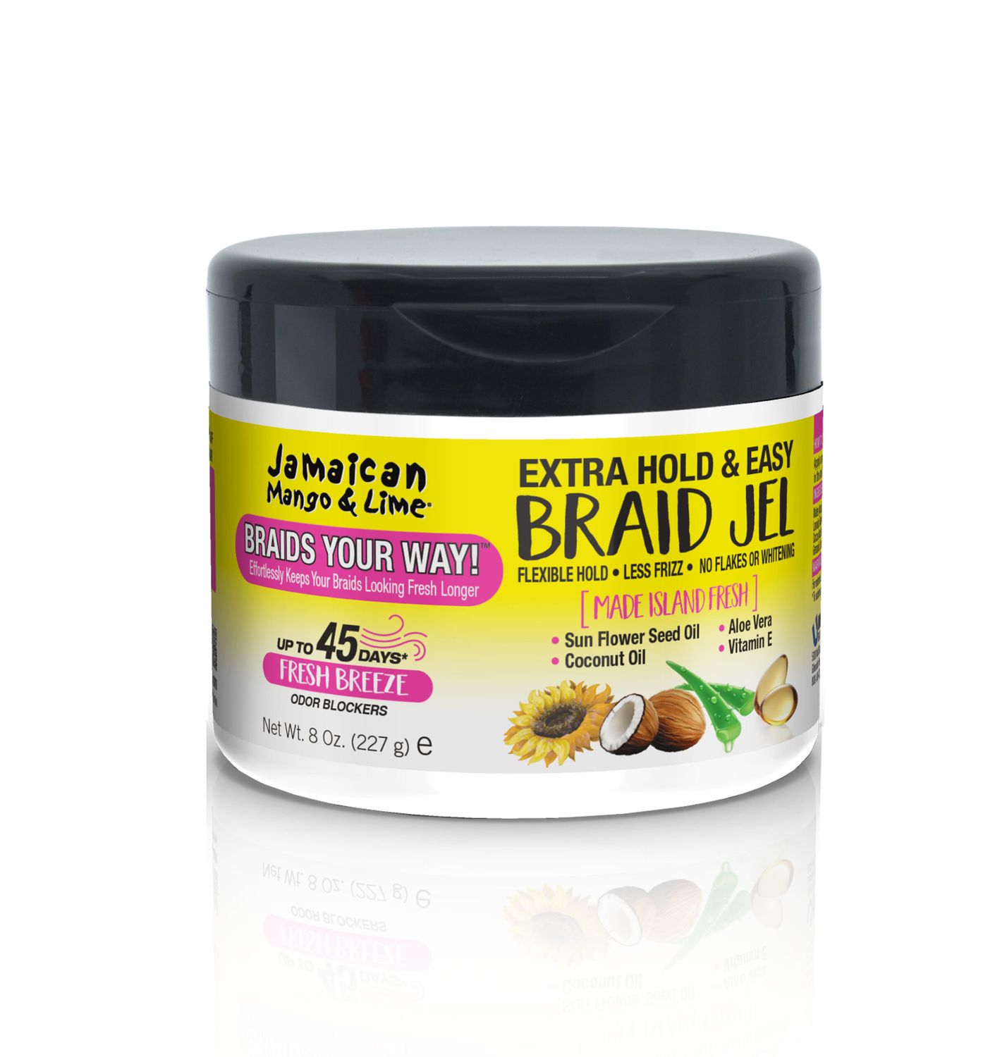 BRAIDS YOUR WAY! EXTRA HOLD &amp; EAST BRAID JEL 8OZ
