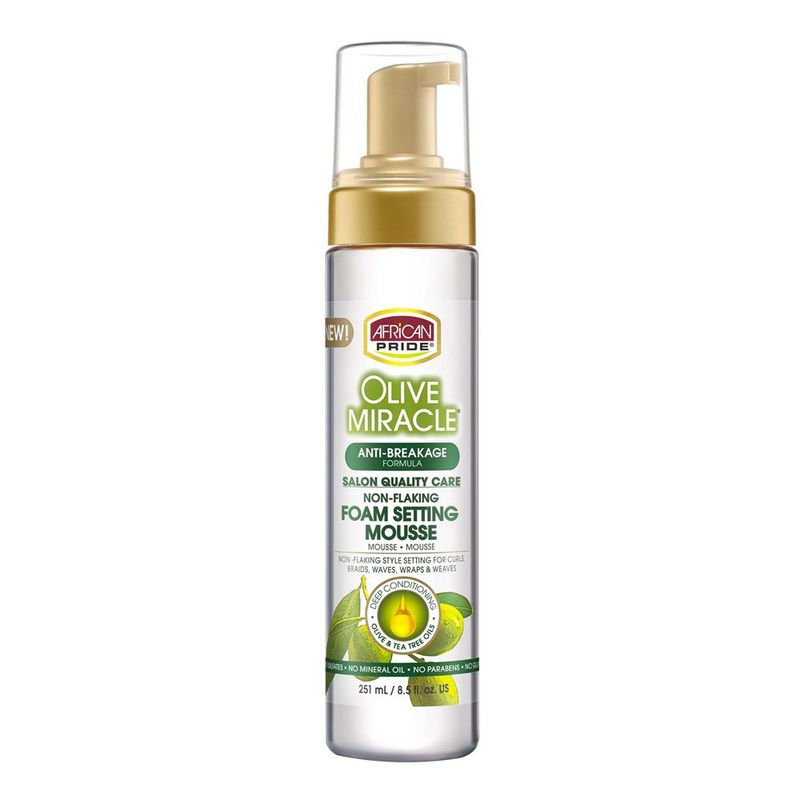 OLIVE MIRACLE FOAM SETTING MOUSSE 8.5OZ
