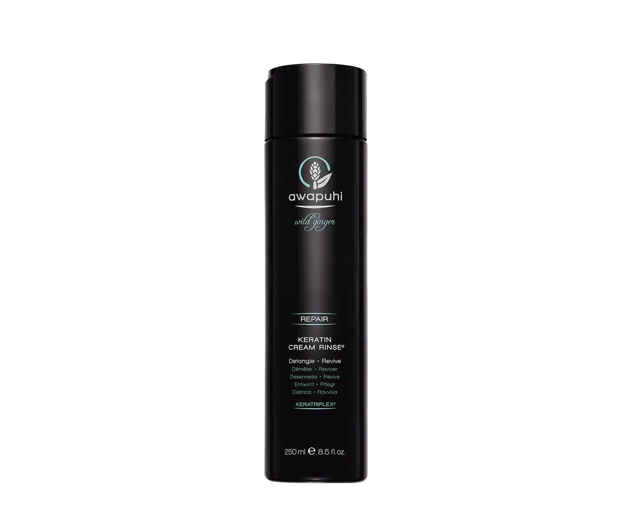 AWAPUHI WILD GINGER KERATIN CREAM RINSE - DISCONTINUED, Size: 250ML