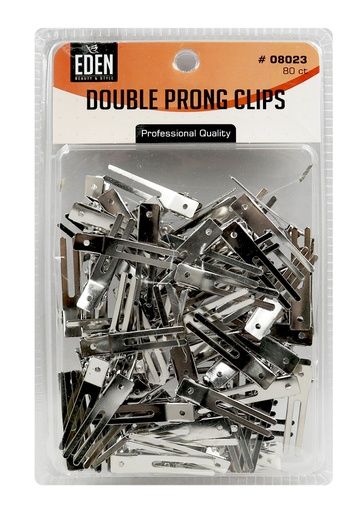 DOUBLE PRONG CLIPS 80PC