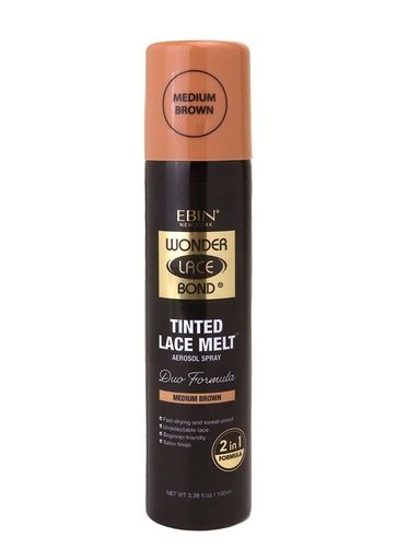 WONDER LACE BOND TINTED LACE MELT AEROSOL SPRAY - MEDIUM BROWN 100ML