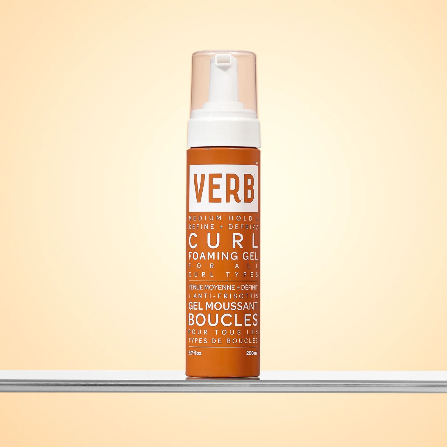 CURL FOAMING GEL 200ML